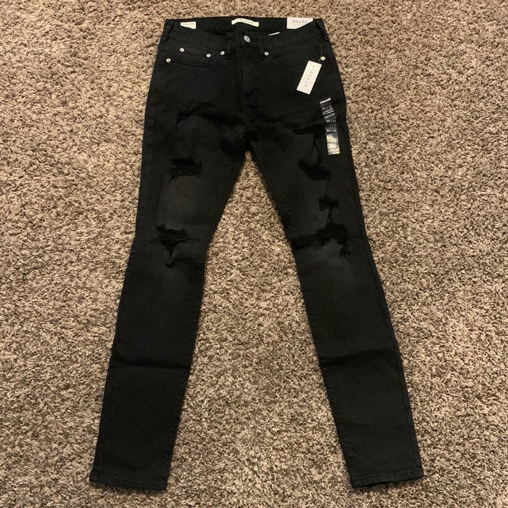 30x32 Black Comfort Stretch Skinny Jeans, Pacsun (never worn)